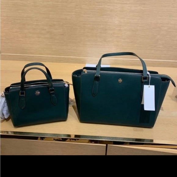 Tory Burch Emerson Mini Top Zip Satchel - Picture 7 of 7